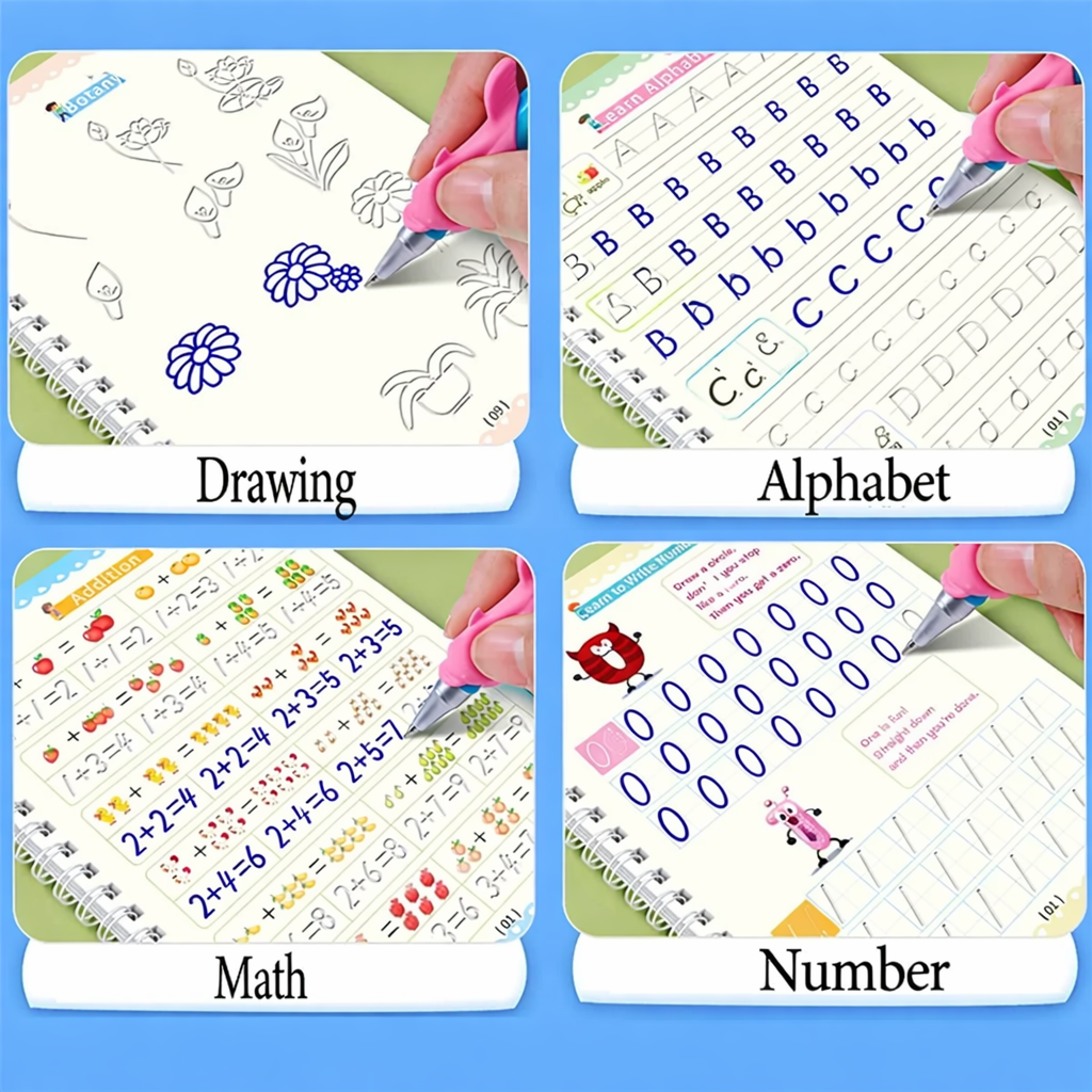 Tiny Origin Tracing Books (Set of 4)